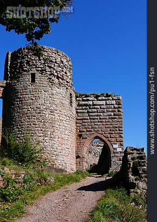 
                Burg, Burgruine, Burg Neuscharfeneck                   
