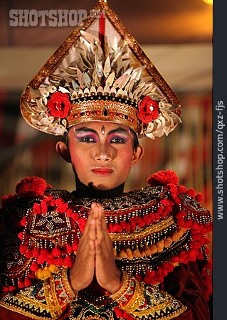 
                Asien, Traditionell, Bali, Tänzer                   