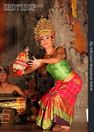 
                Asien, Traditionell, Tänzerin, Bali                   