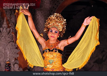 
                Asiatisch, Tänzerin, Bali                   