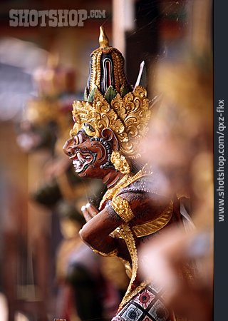 
                Figur, Bali, Goa Gajah                   