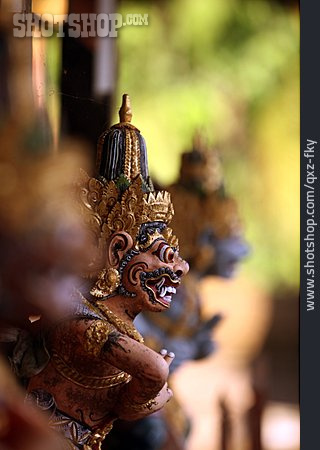 
                Figur, Bali, Goa Gajah                   
