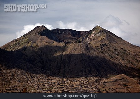 
                Volcano, Volcanic Crater, Batur                   