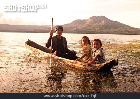
                Boot, Einwohner, Indonesien                   