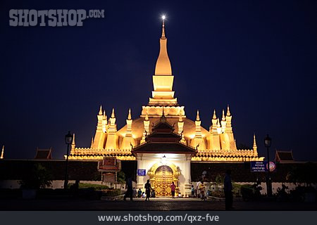 
                Tempel, Stupa, Pha That Luang                   