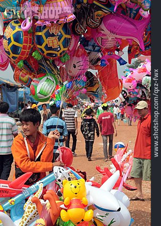 
                Fest, Verkauf, Luftballons                   