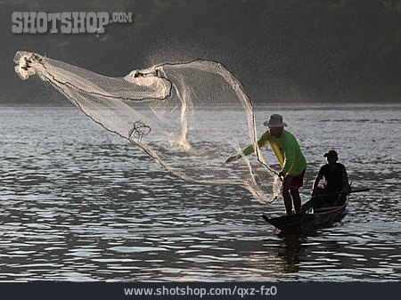 
                Fischfang, Fischernetz                   