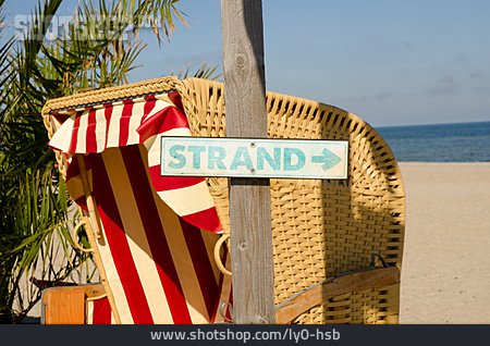 
                Strand, Strandkorb                   