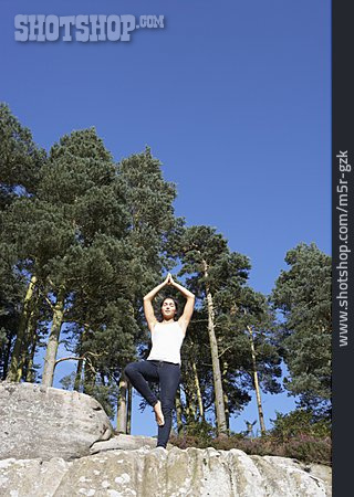 
                Wellness & Relax, Balance, Yoga, Vrkshasana                   