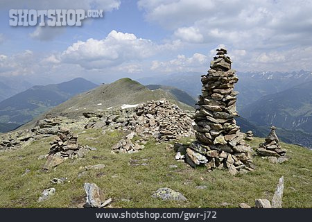 
                Steinmännchen, Samnaungruppe, Vorderer Brunnenkopf                   