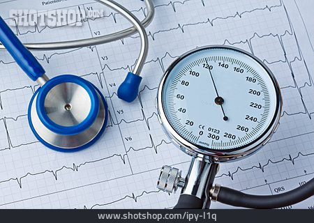 
                Blutdruck, Ekg, Bluthochdruck                   