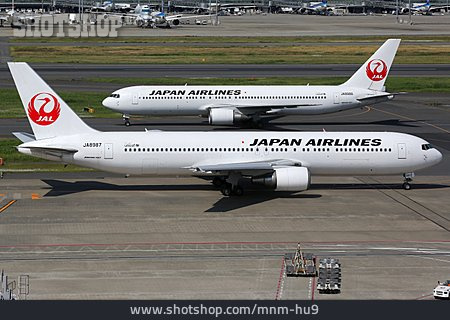
                Flugzeug, B-767, Boeing, Japan Airlines                   
