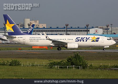 
                Flugzeug, Boeing, Boeing 737, Skymark                   