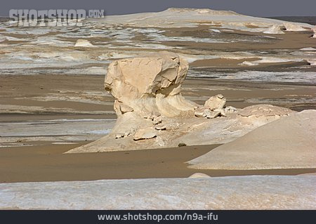 
                Felsformation, Kalkstein, Weiße Wüste                   