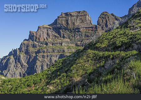 
                Gebirge, Madeira, Pico Do Arieiro                   