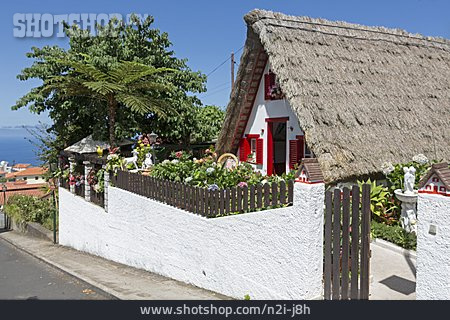 
                Haus, Bauernhaus, Madeira, Santana                   