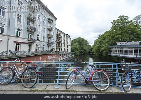 
                Fahrrad, Hamburg, Alster                   