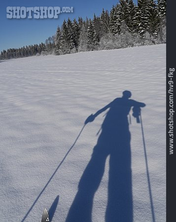 
                Wintersport, Skifahrer, Langlauf                   