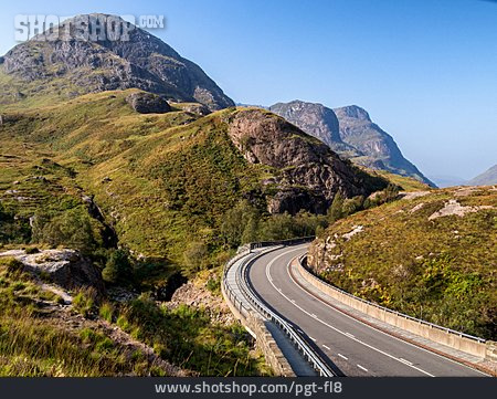 
                Schottland, Highlands, Glencoe, Three Sisters  Argyll                   
