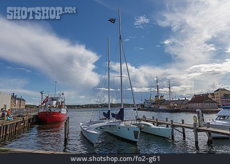 
                Hafen, Svendborg, Trimaran                   