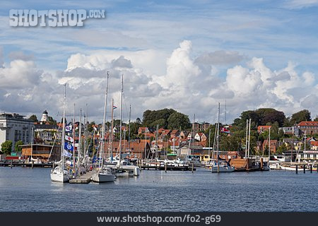 
                Hafen, Segelboote, Svendborg                   