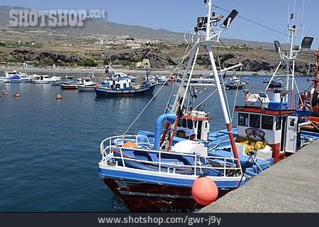 
                Fischerboot, Teneriffa, Playa San Juan                   