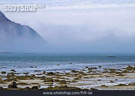 
                Nebel, Norwegen, Fjord, Lofoten                   