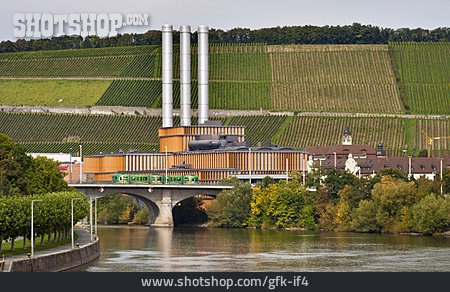 
                Kraftwerk, Würzburg, Heizkraftwerk                   