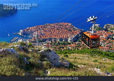 
                Seilbahn, Küstenstadt, Dubrovnik                   