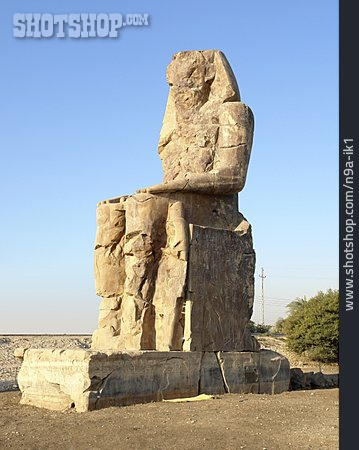
                ägypten, Pharao, Kolosse Von Memnon                   