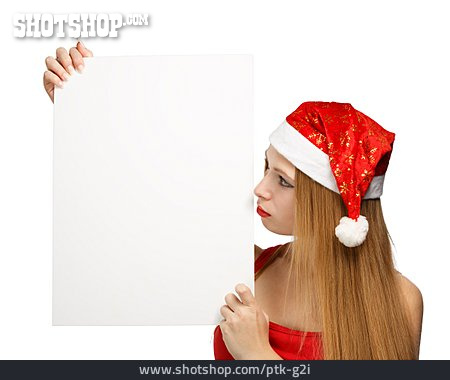 
                Textfreiraum, Weihnachten, Weihnachtsfrau                   