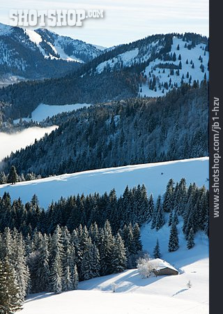 
                Winter, Winterlandschaft, Alpen, Schweiz                   