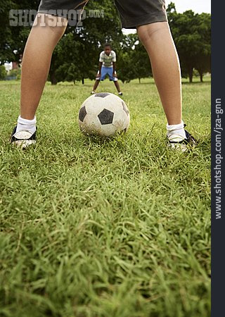
                Fußball, Spielen, Kindheit                   