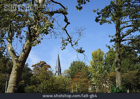 
                Kirchturm, Amsterdam, Vondelpark                   