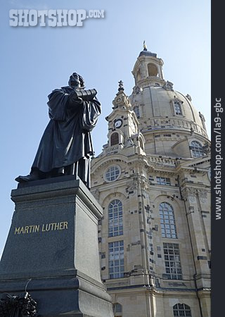
                Denkmal, Frauenkirche, Luther-denkmal                   