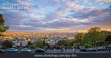 
                Stadtansicht, Paris, Montmartre                   