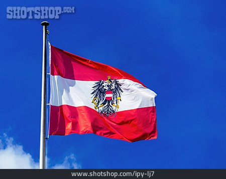 
                Fahne, österreich, Nationalflagge                   