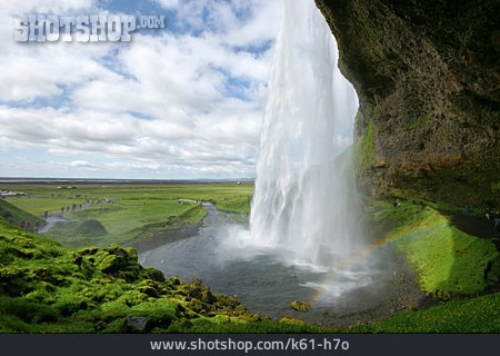 
                Wasserfall, Island, Seljalandsfoss                   
