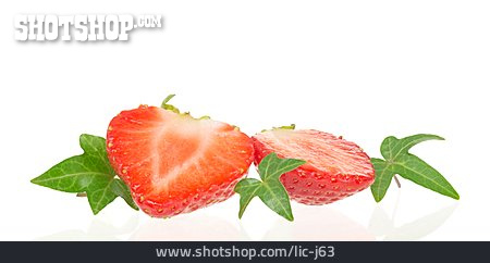 
                Erdbeeren, Erdbeerhälfte                   