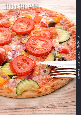 
                Vegetarisch, Pizza, Gemüsepizza                   