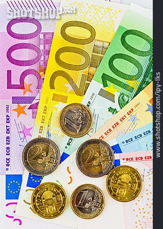 
                Geld, Euro, Euroschein, Geldschein                   