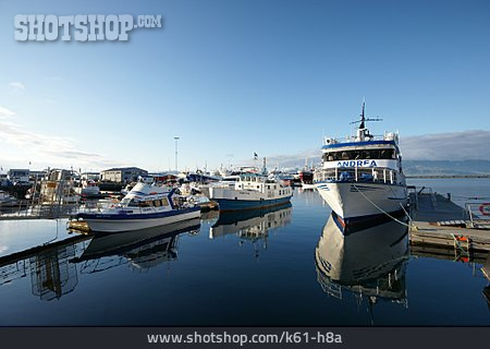 
                Schiff, Hafen, Reykjavik                   