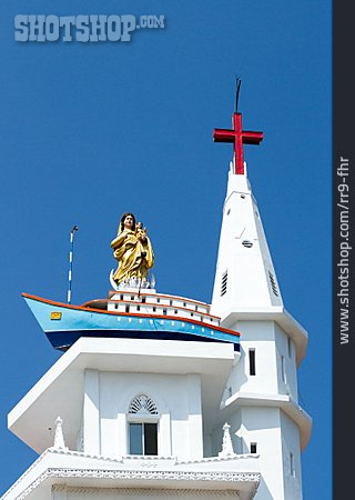
                Kirche, Indien, Kerala                   