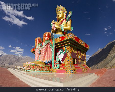 
                Buddhistisch, Ladakh, Maitreya Buddha                   