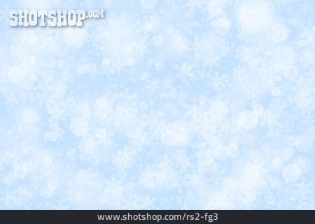 
                Hintergrund, Blau-weiß, Schneeflocken                   