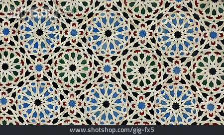 
                Ornament, Mosaik, Orientalisch                   