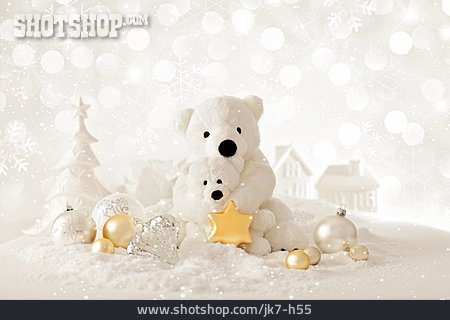 
                Weihnachtsdekoration, Eisbär                   