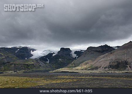 
                Island, Vulkan, Gletscher, Vatnajökull                   