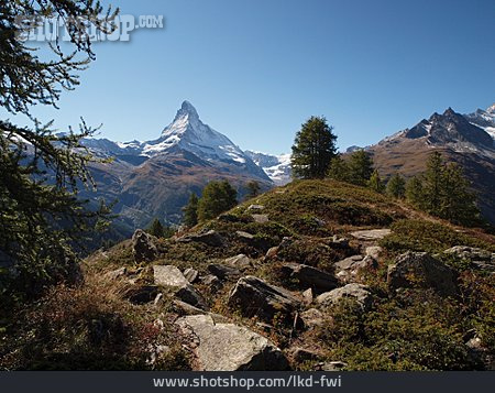 
                Gebirge, Matterhorn, Zermatt                   