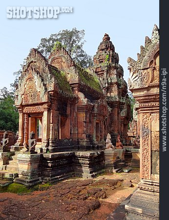 
                Tempelanlage, Kambodscha, Banteay Srei                   